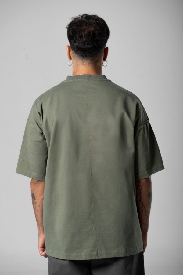 camiseta verde kloid espalda